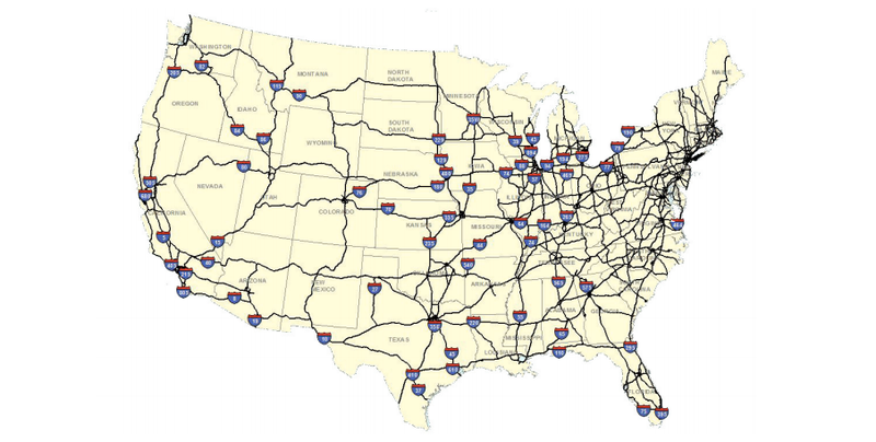 Illustration for article titled For Decades, the Public Was Not Allowed to View Maps of the US Internet